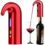 Помпа-аератор для вина SMART SW-EA01 red, акумуляторна, червона